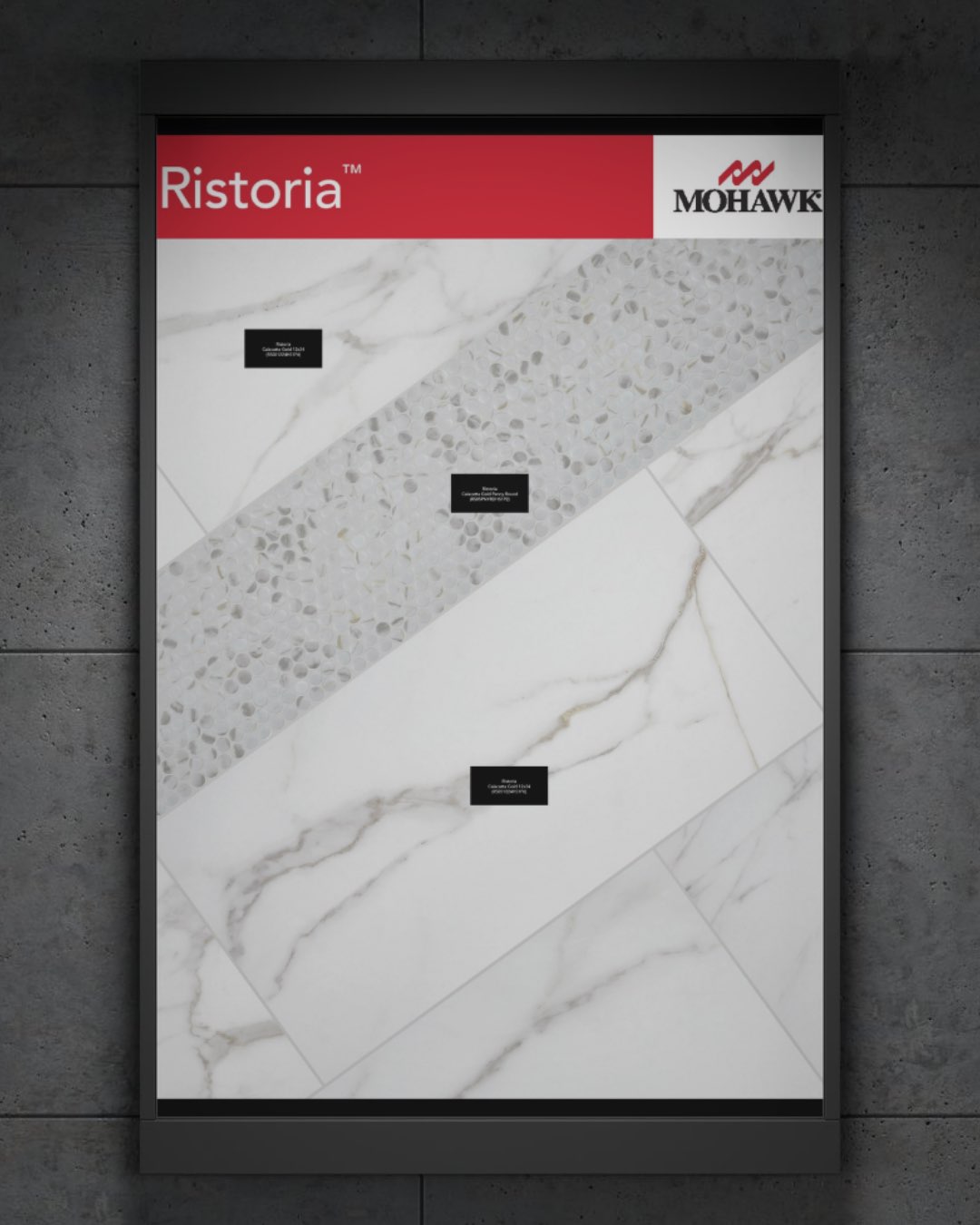 Menards Grouted Board Mockup